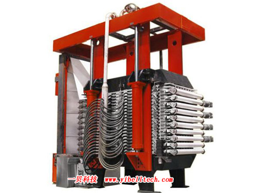 Vertical automatic filter press machine